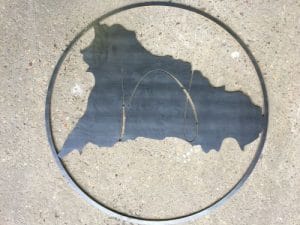 Taglio ad acqua insegne